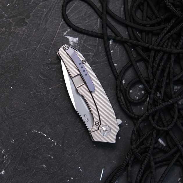 Ніж складний Magura D061 Titanium VG-10 - зображення 5