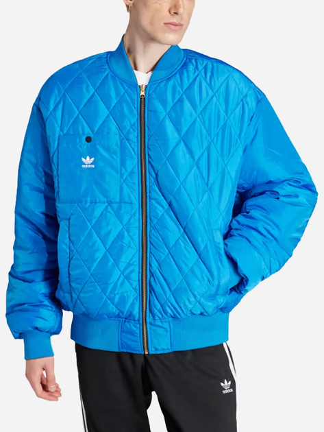 Бомбер чоловічий adidas Oversized Reversible Bomber "Black" IW3641 XL ...