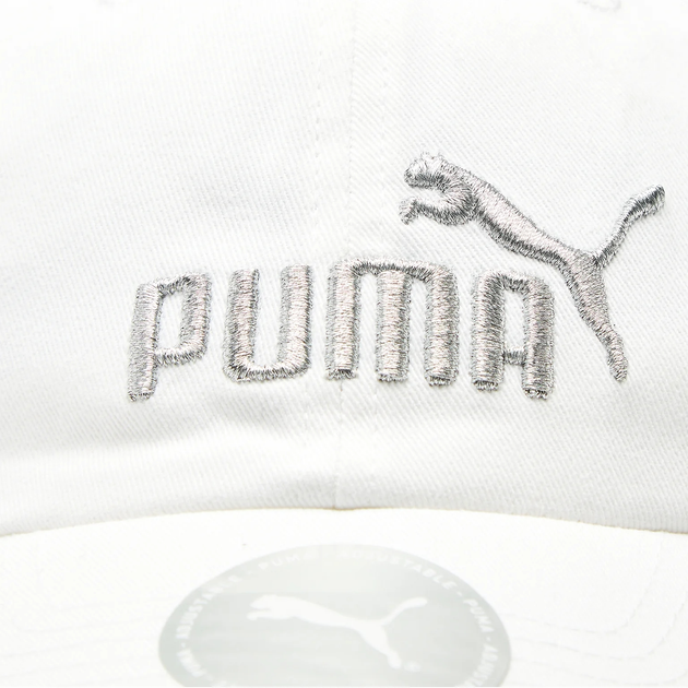 Czapka z daszkiem Puma ESS No.1 BB Cap 02435707 One Size Biała (4065452958992) - obraz 3