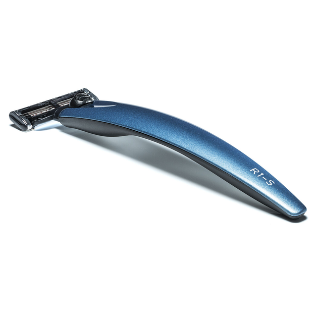 Бритва Bolin Webb R1-S Ferrara Mach3 Razor Blue в подарунковій коробці 1 станок 1 картридж - зображення 2