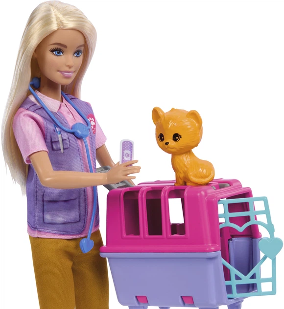 Набір Barbie Зоозахисниця HRG50 (0194735175994) - зображення 3