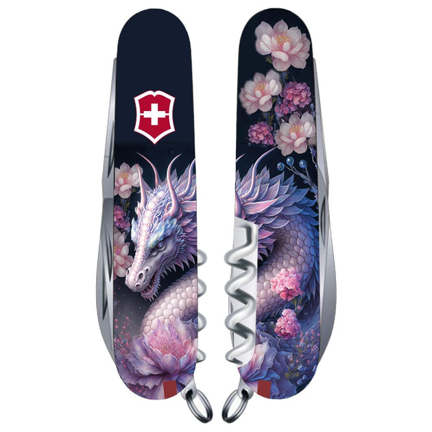 Складной нож Victorinox CLIMBER ZODIAC Волшебный дракон 1.3703.3.Z3280p - изображение 1