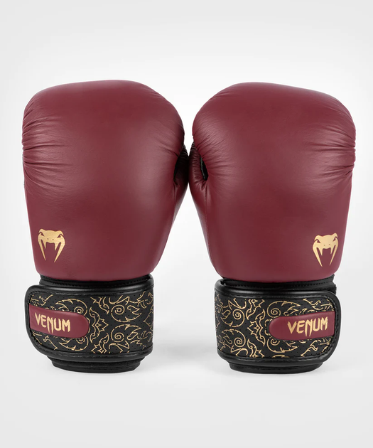 Боксерские перчатки Venum Power 2.0 Boxing Gloves - Burgundy Black (VENUM-04929-615-12oz) - изображение 2