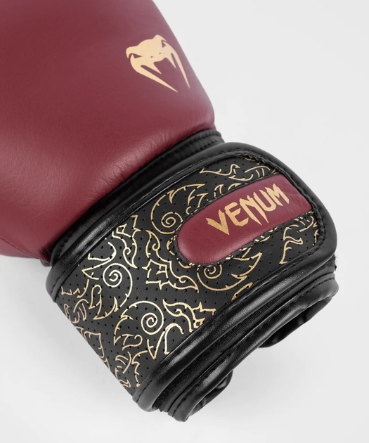 Боксерские перчатки Venum Power 2.0 Boxing Gloves - Burgundy Black (VENUM-04929-615-12oz) - изображение 3