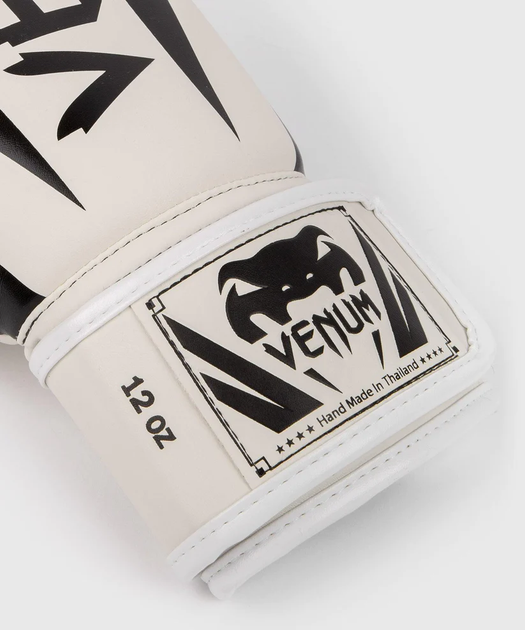 Боксерские перчатки Venum Elite Boxing Gloves - White/Black (VENUM-0984-210-16oz) - Фото 3 Боксерские перчатки Venum Elite Boxing Gloves - White/Black (VENUM-0984-210-16oz) - изображение 3