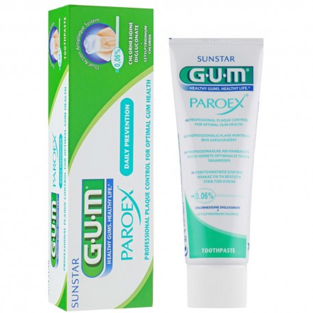 Зубна паста GUM Paroex 0.06% 75 мл - изображение 1