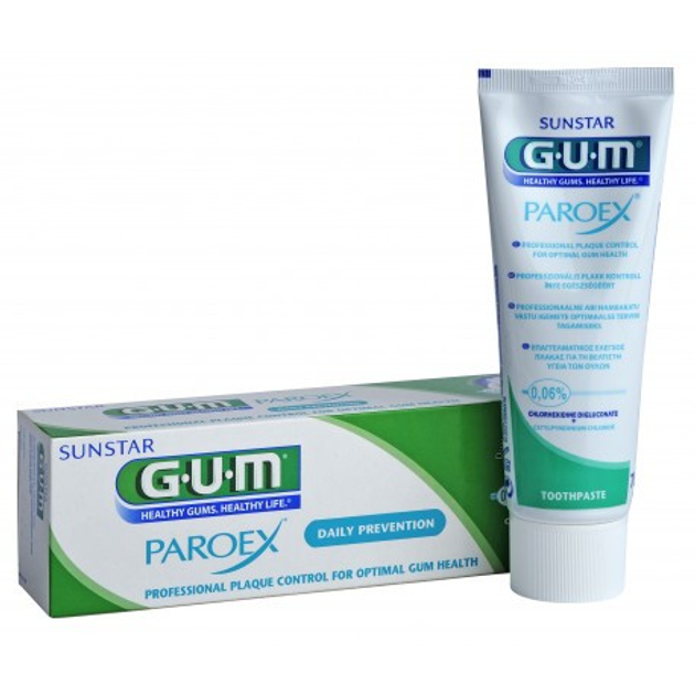 Зубна паста GUM Paroex 0.06% 75 мл - изображение 2