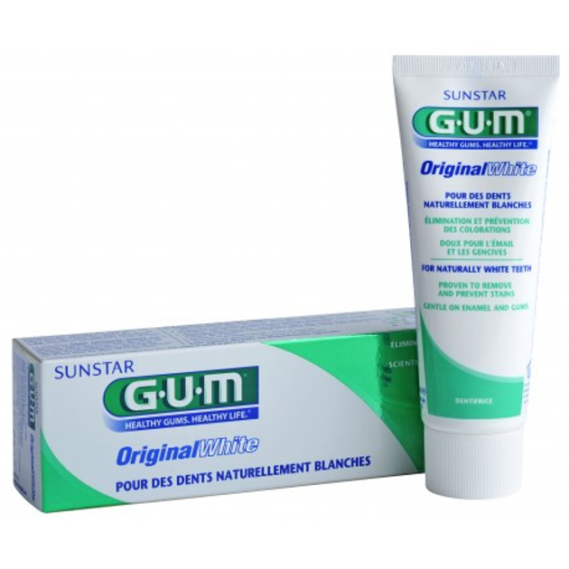 Зубна паста GUM ORIGINAL WHITE 75 мл - изображение 2