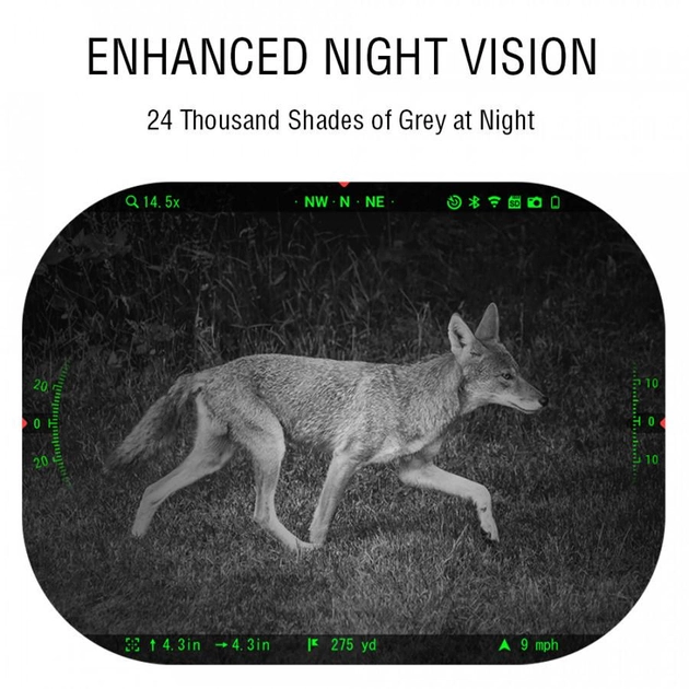 Тепловизор пнв ночного видения x-sight lrf atn 5 400м 3-15x - изображение 2