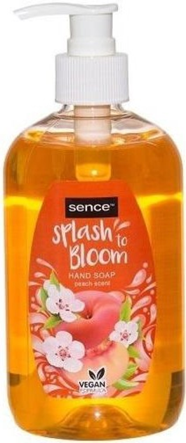 Mydło do rąk Sence Splash to Bloom Brzoskwinia 500 ml (8720604314694) - obraz 1