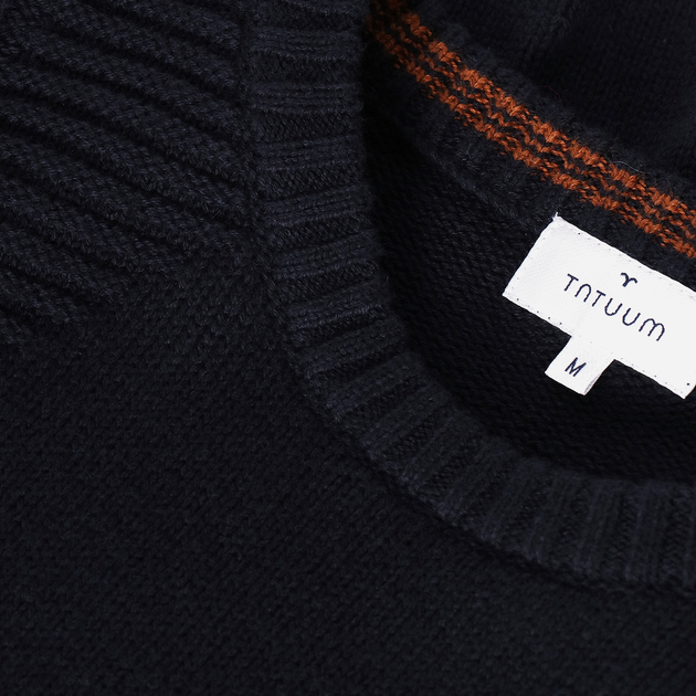 Sweter męski Tatuum Herr T2120.618 XL Granatowy (5900380958555) - obraz 3