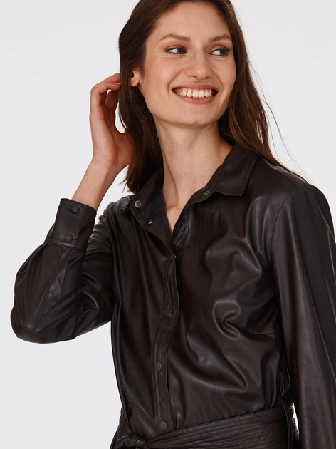 Sukienka damska Tatuum Ledera T2121.415 M Brązowa (5900380962811) - obraz 5