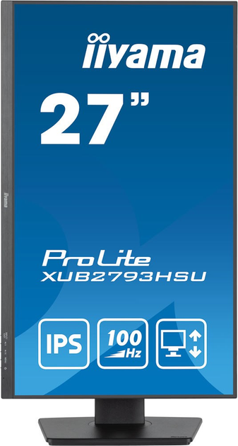 Монітор 27" iiyama ProLite XUB2793HSU-B6 - зображення 4