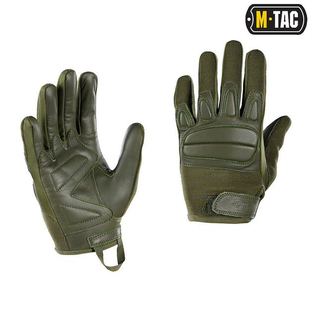 M-tac комплект перчатки тактические шапка ремень олива XL - изображение 2