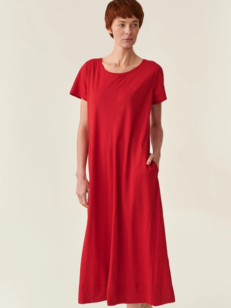 Sukienka damska Tatuum Gardina T2214.197 XS Czerwona (5900142151545) - obraz 1