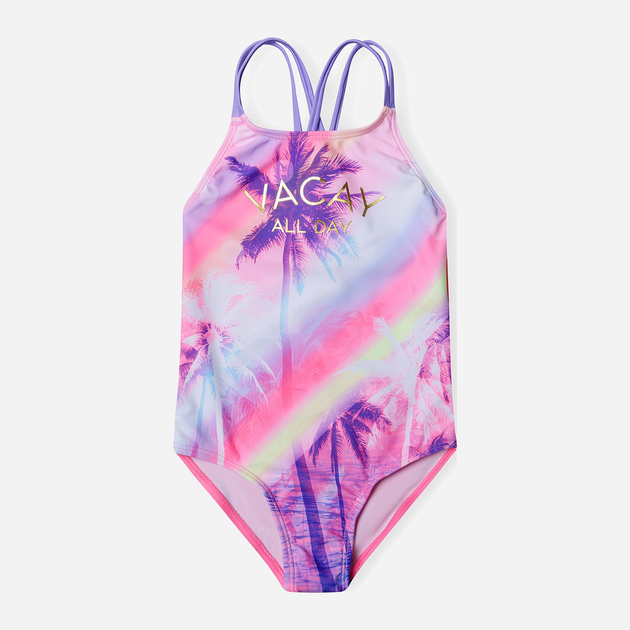 Подростковый слитный купальник для девочки Minoti 18SWIM 21 40163TEN ...