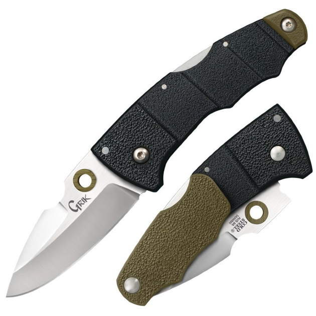 Ніж складаний Cold Steel Grik Black замок Tri-Ad Lock 28E - зображення 2