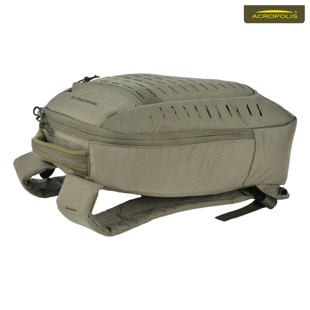 Рюкзак адміністративний для військових, охоронців, волонтерів РА-2 (олива) - зображення 2