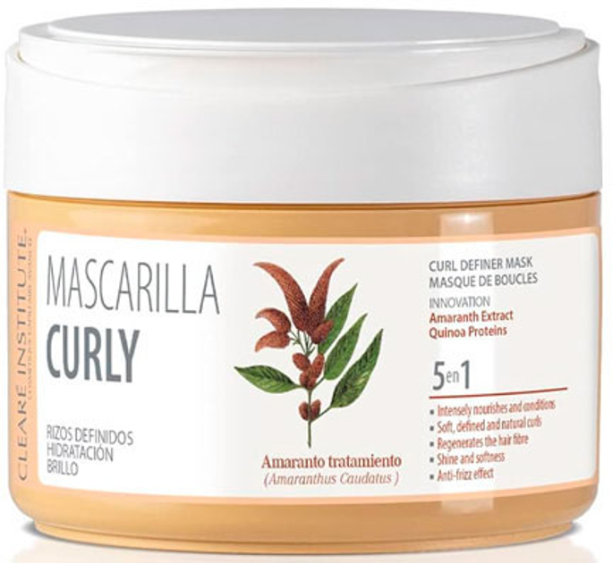 Маска для волосся Clearé Institute Mascarilla Curly 300 мл (8429449103653) - зображення 1