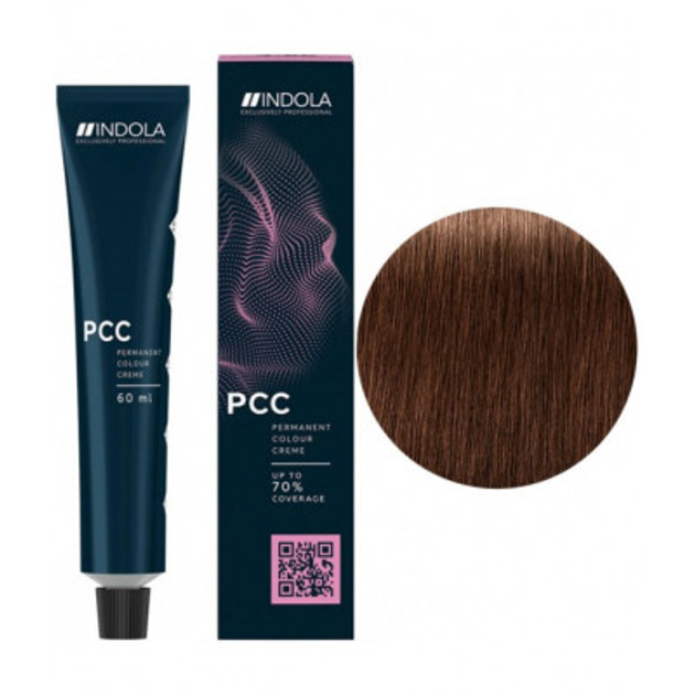 Фарба для волосся Indola Permanent Caring Color 4.35 Medium Brown Gold Mahagony 60 мл (4045787933581) - зображення 1