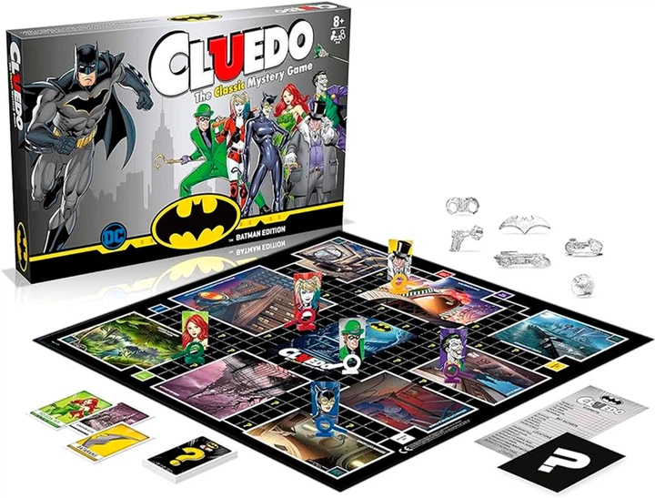 Настільна гра Winning Moves DC COMICS Batman Cluedo WM00839-EN1-6 (5036905041478) - зображення 2