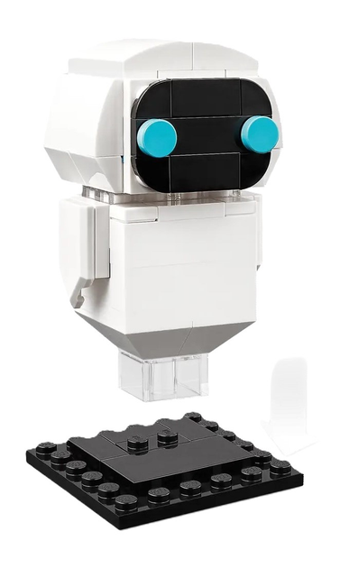 Конструктор LEGO Brickheadz Disney Pixar Ewa i Wall-E 155 деталей (40619) - зображення 4