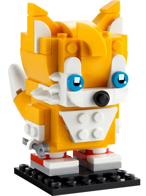 Zestaw klocków Lego Brickheadz Miles Tails Prower 131 elementów (40628) - obraz 1