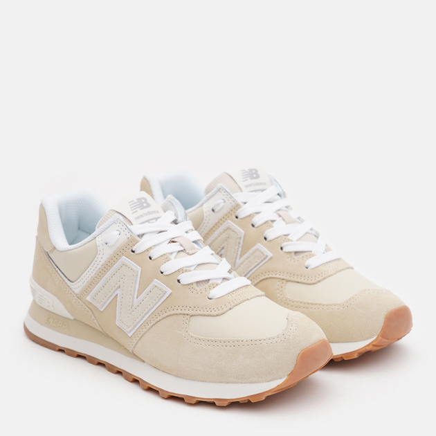 Женские кроссовки New Balance 574 WL574QB2 37 (6.5US) 23.5 см Бежевый ...