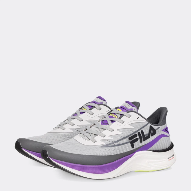 Buty do biegania męskie Fila Argon FFM0206-83250 45 (11.5US) 29.5 cm Szary/Fioletowy (8719477754300) - obraz 3