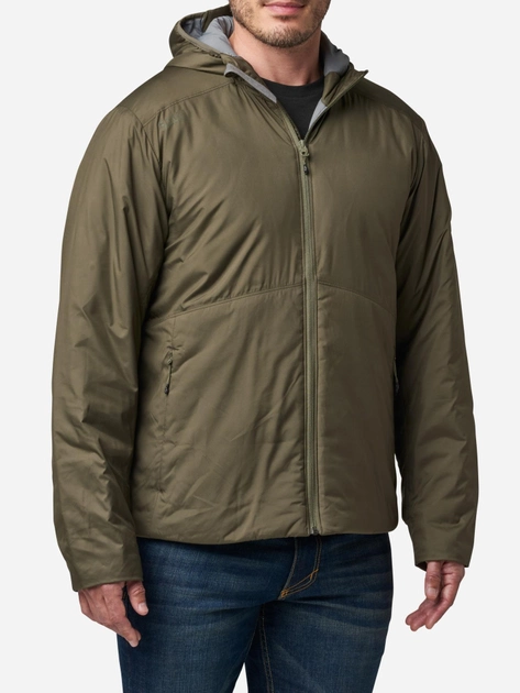 Куртка тактическая мужская 5.11 Tactical Adventure Primaloft Insulated Jacket 78057-186 XL Зеленая (888579654875) - изображение 1