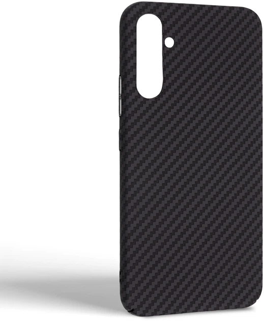 Чехол для смартфона ArmorStandart LikeCarbon для Samsung Galaxy A34 5G (A346) Black (ARM71927) - Фото 2 Чехол для смартфона ArmorStandart LikeCarbon для Samsung Galaxy A34 5G (A346) Black (ARM71927) - изображение 2
