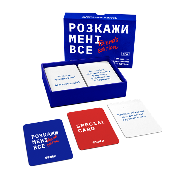Настольная игра Розкажи Мені Все. Friends Edition - изображение 3