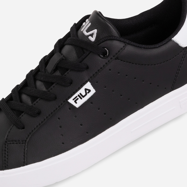 Жіночі кеди низькі Fila Lusso FFW0285-83036 40 (9US) 25 см Чорний/Білий (8719477811485) - зображення 5