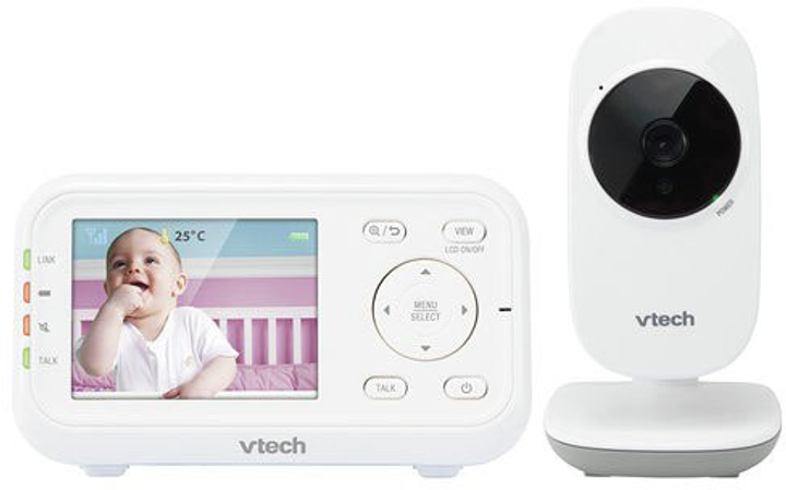 Электронная радионяня Vtech VM3255 2,8" Белая (4897027123111) - изображение 2
