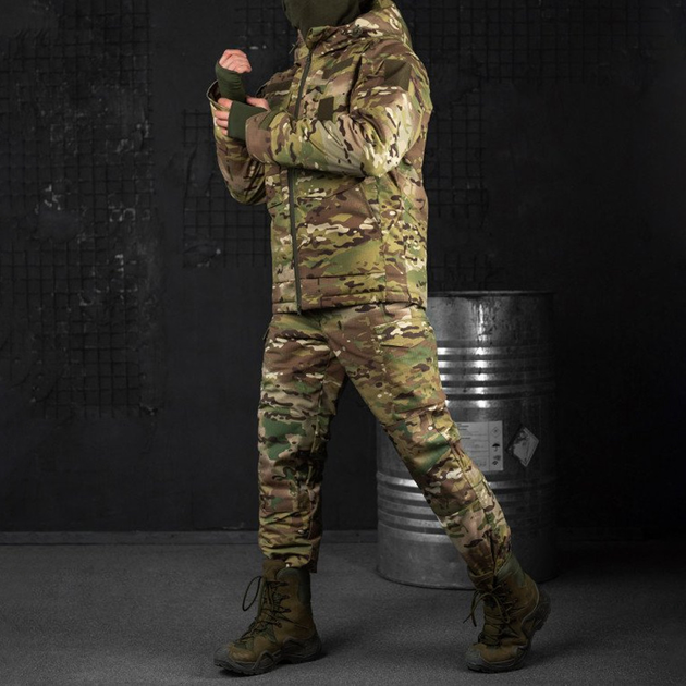 Зимовий костюм "Platoon" Rip-stop з підкладкою Omni-Heat / Чоловіча форма Куртка + Штани мультикам розмір 3XL - зображення 2