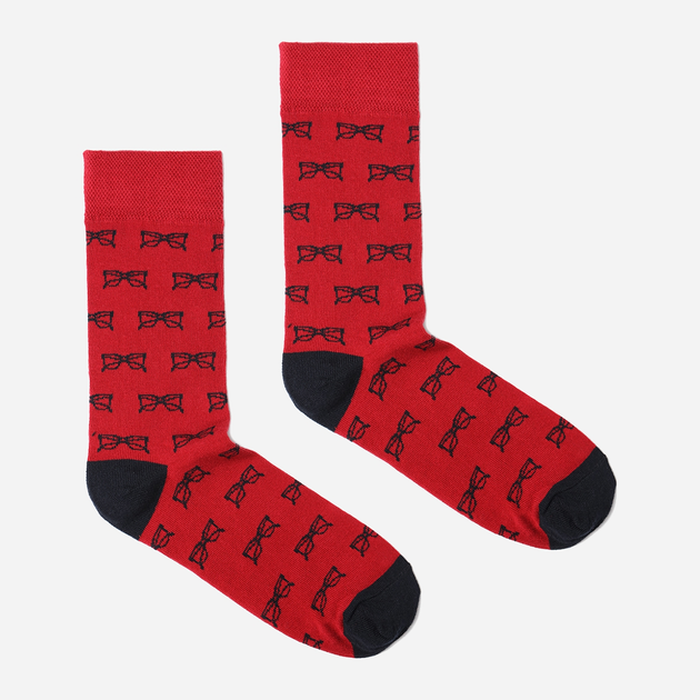 Шкарпетки бавовняні чоловічі Tatuum Gliso T2299.863 43-46 Бордові (5900142200632) - зображення 1