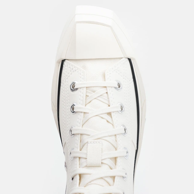 Женские кеды высокие Converse Chuck 70 De Luxe Squared Hi A06436C-286 37.5 (5US) 24 см Белые (194434654011) - Фото 5 Женские кеды высокие Converse Chuck 70 De Luxe Squared Hi A06436C-286 37.5 (5US) 24 см Белые (194434654011) - изображение 5
