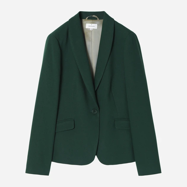 Marynarka damska klasyczny Tatuum Szalo T2318.021 34 Zielona (5900142265426) - obraz 4