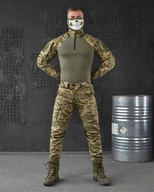 Тактический костюм KAYMAN весна/лето штаны+убакс XL пиксель (15740) - изображение 1