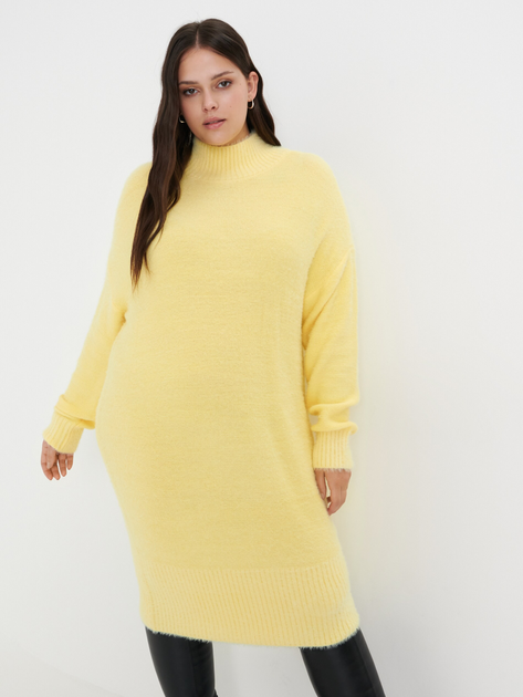 Сукня міді зимова жіноча Sinsay 8939E-10X XXS Жовте (5904020250955) - зображення 1