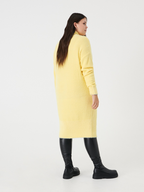 Сукня міді зимова жіноча Sinsay 8939E-10X XXS Жовте (5904020250955) - зображення 2