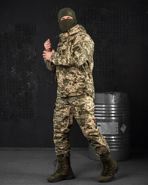 Зимовий тактичний костюм гірка 7.62 tactical піксель Вт6428 L - зображення 2