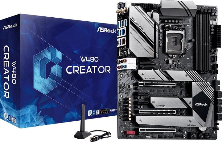 Płyta główna ASRock W480 Creator (s1200, Intel W480, PCI-Ex16) - obraz 5