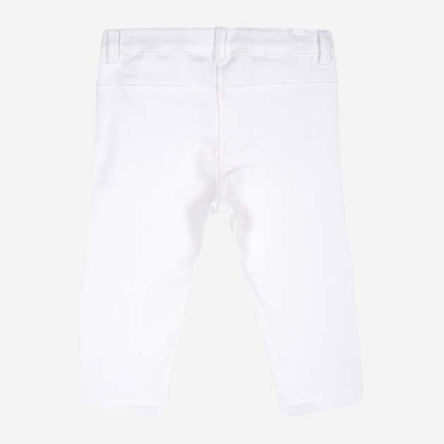 Spodnie dziewczęce Chicco 09008197000000 104 cm Białe (8054707752047) - obraz 2