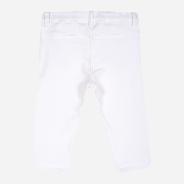 Spodnie dziewczęce Chicco 09008197000000 110 cm Białe (8054707752061) - obraz 2