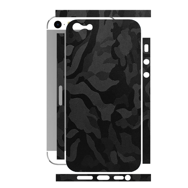 Захисна плівка StatusSKIN для Apple iPhone 5s Корпус Вініл Камуфляж чорний - Фото 1 Захисна плівка StatusSKIN для Apple iPhone 5s Корпус Вініл Камуфляж чорний - изображение 1