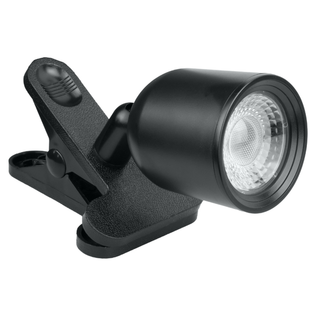 Настільна лампа LED з кліпсою DPM 4 Вт R3T-4W-B чорна (5906881220498) - зображення 1
