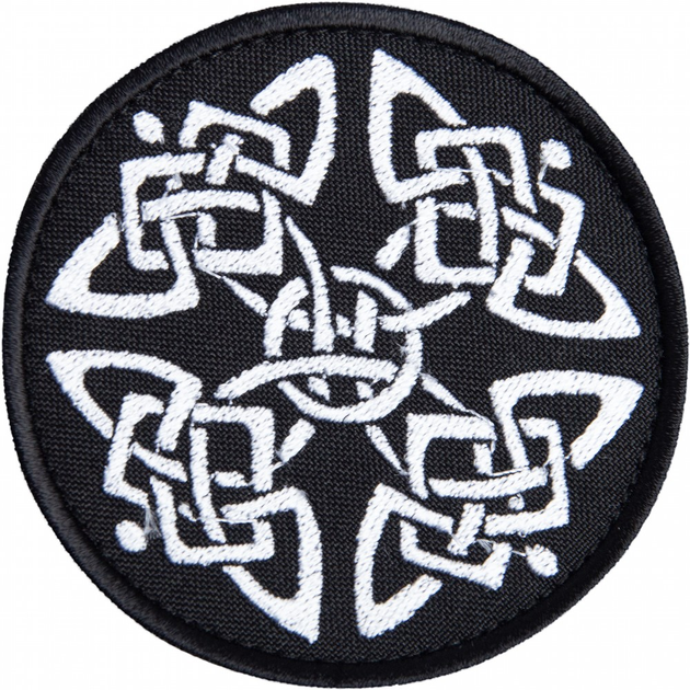 Шеврон на липучці IDEIA Кельтский візерунок 8.3 см (2200004299433) - зображення 1