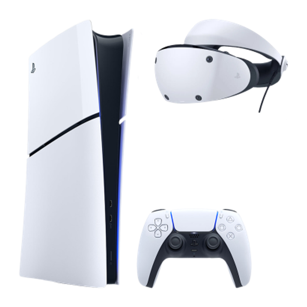 Набор Консоль Sony PlayStation 5 Slim Digital Edition 1TB White + Очки ...