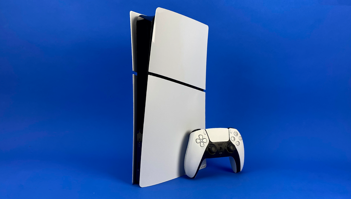 Набір Консоль Sony PlayStation 5 Slim Digital Edition 825GB White + Геймпад Бездротовий DualSense Midnight Black - зображення 4